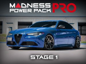 Alfa Romeo Giulia MADNESS Power Pack PRO - 2.0L - Stage 1